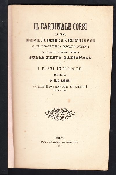 Festa nazionale e Preti Interdetti