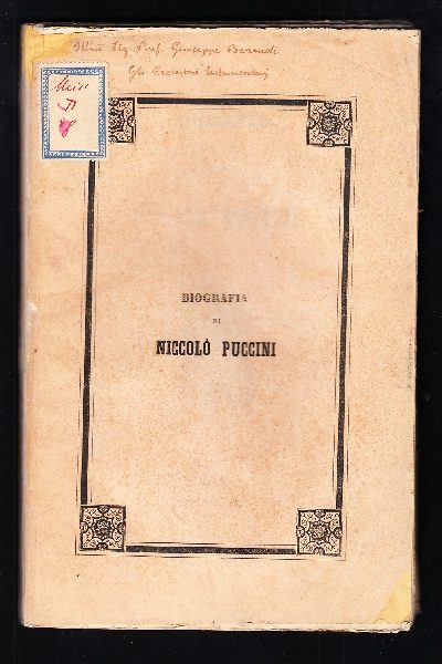 Biografia di Niccolò Puccini