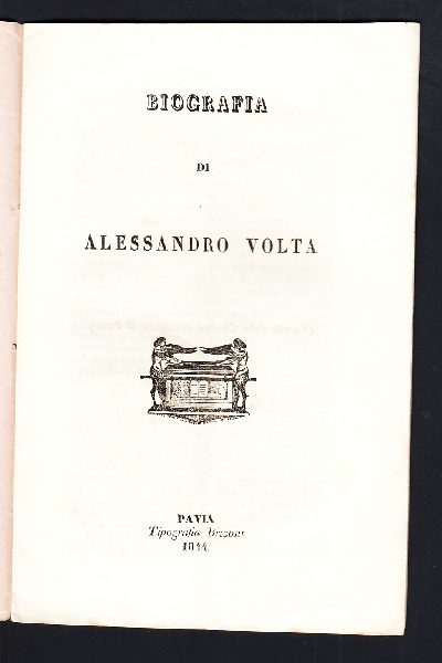 Biografia di Alessandro Volta