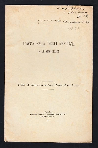L'accademia degli Affidati