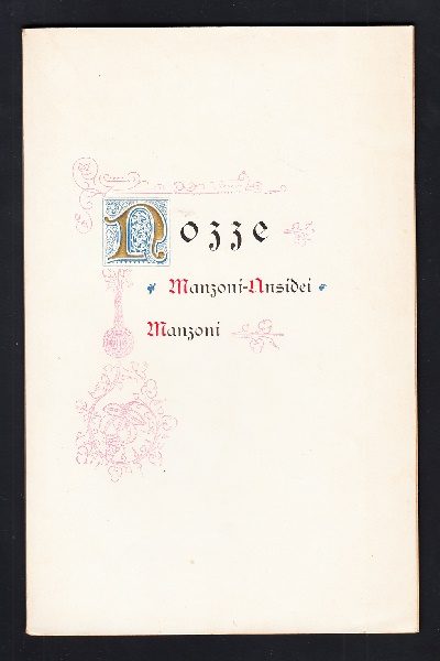 Nozze Ansidei - Manzoni