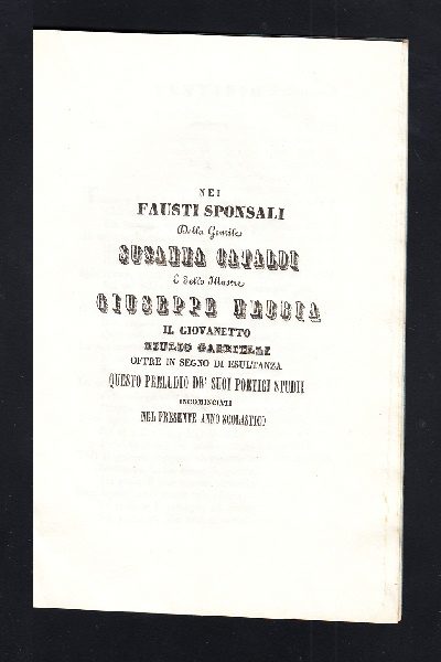 Nozze Cataldi - Nebbia