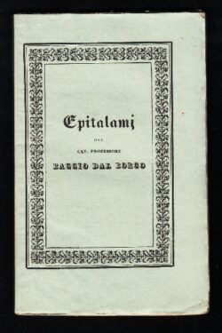 Epitalamj di Baccio Dal Borgo