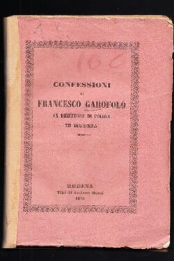 Confessioni di Francesco Garofolo