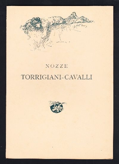 Nozze Torrigiani - Cavalli