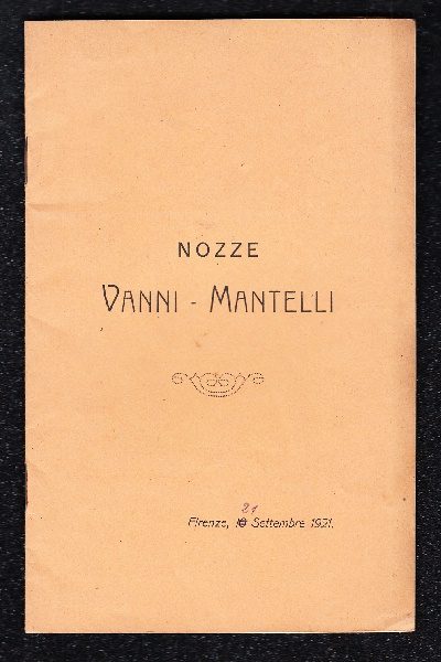 Nozze Vanni - Mantelli