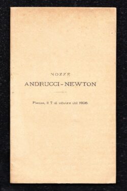 Nozze Andrucci - Newton