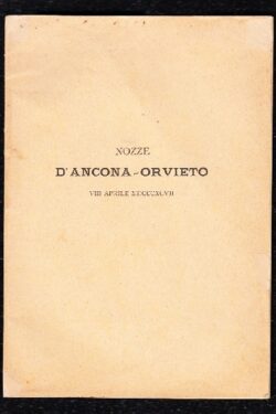 Nozze D'Ancona - Orvieto