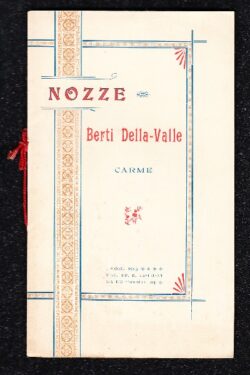 Nozze Berti - Della Valle