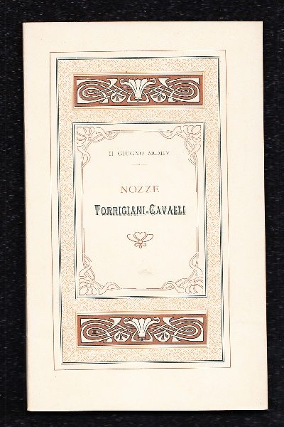 Nozze Torrigiani - Cavalli