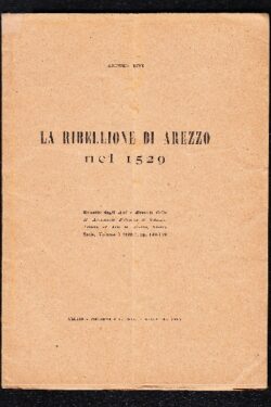 La ribellione di Arezzo nel 1529