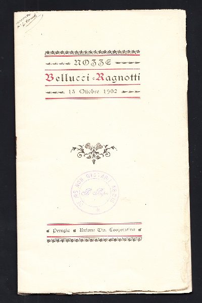 Nozze Bellucci - Ragnotti