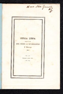 Sulla luna, sestine di A. Guadagnoli