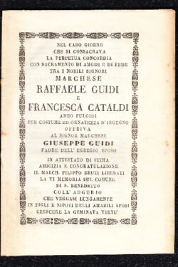 Nozze Guidi - Cataldi