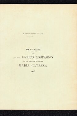 Nozze Rostagno - Cavazza