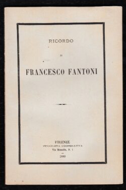 Ricordo di Francesco Fantoni