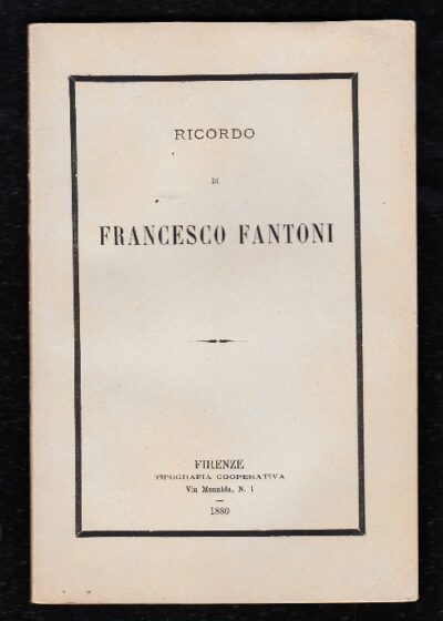 Ricordo di Francesco Fantoni