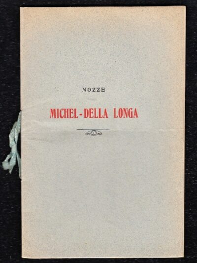 Nozze Michel - Della Longa