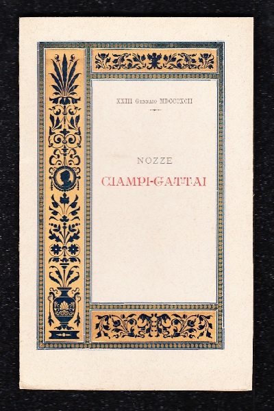 Nozze Ciampi - Gattai