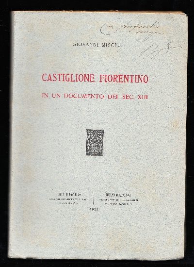 Castiglion Fiorentino nel sec. XIII