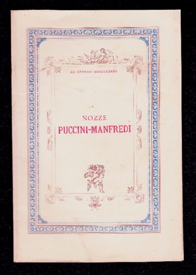 Nozze Puccini - Manfredi