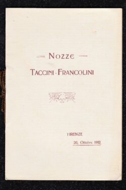 Nuptialia Taccini - francolini