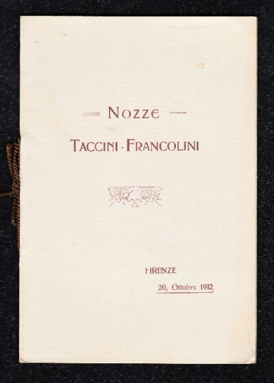 Nuptialia Taccini - francolini