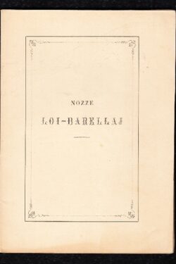 Nuptialia Loi - Barellaj