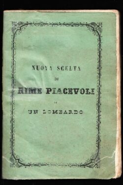 Rime piacevoli di un lombardo