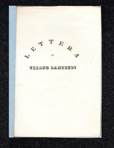 Lettera di Urbano Lampredi