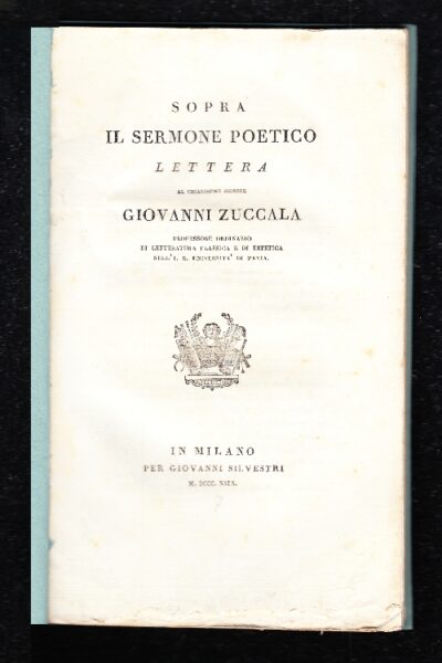 Sopra il sermone poetico