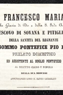 Annunzio del Santo Giubileo