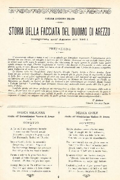 Storia della facciata del Duomo di Arezzo