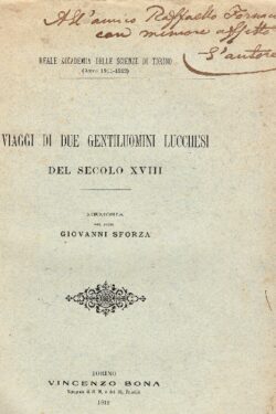 Viaggi di due gentiluomini lucchesi