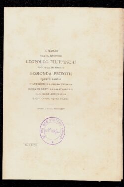 Nozze Filippeschi - Prinoth