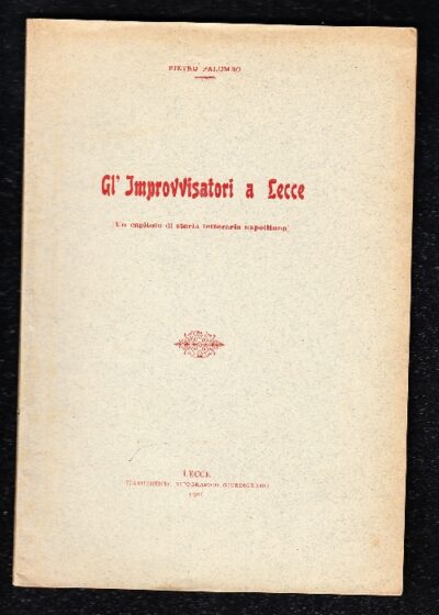 Improvvisatori a Lecce