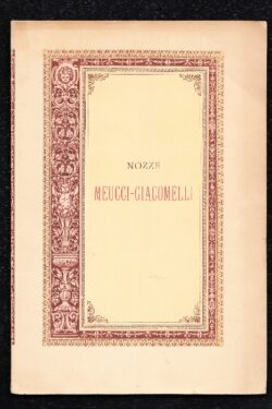 Nozze Meucci - Giacomelli