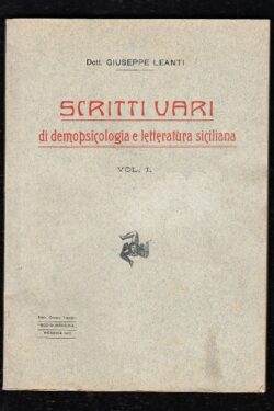 Demopsicologia e letteratura siciliana