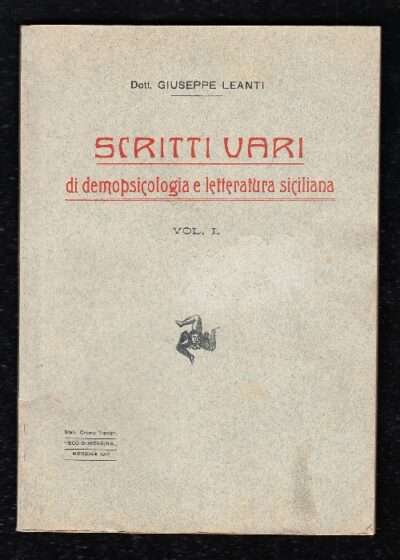 Demopsicologia e letteratura siciliana