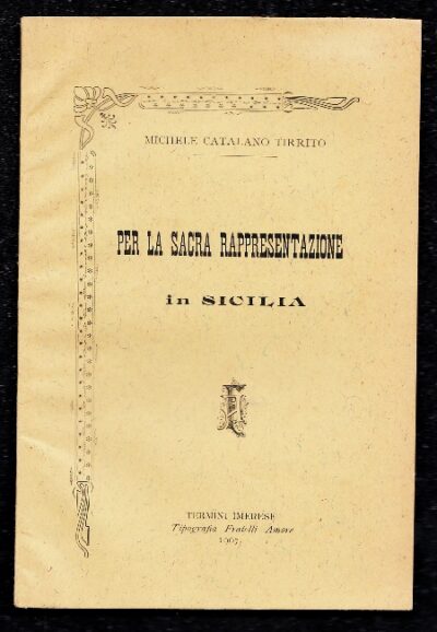 Sacra rappresentazione in Sicilia