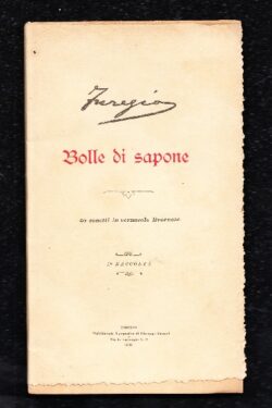 Bolle di sapone. Sonetti in vernacolo livornese