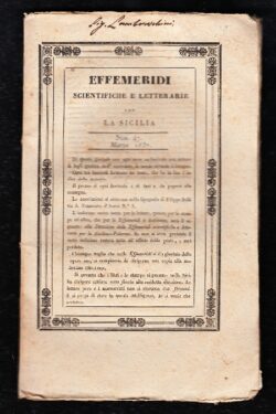 Effemeridi Scientifiche e Letterarie per la Sicilia. Numero 47, Marzo 1837