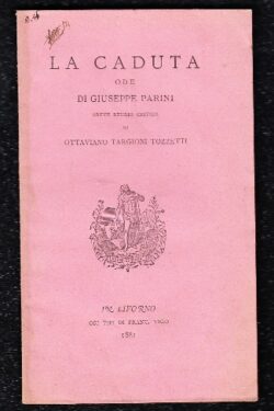 La caduta, Ode di Giuseppe Parini. Studio critico