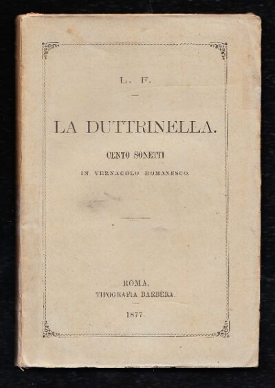 La Duttrinella, cento sonetti romaneschi