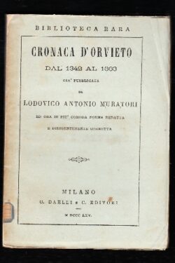Cronaca d'Orvieto di Lodovico Antonio Muratori