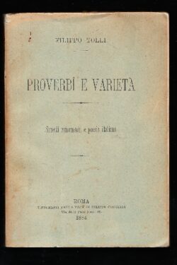Proverbi, varietà, Sonetti romaneschi e poesie italiane