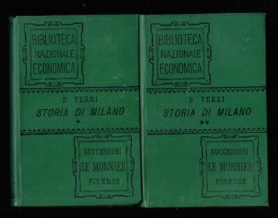 Storia di Milano, di Pietro Verri e Pietro Custodi