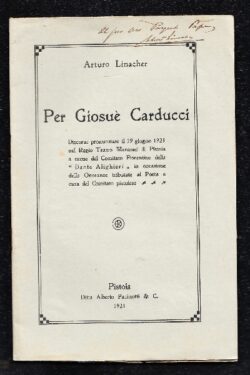 Per Giosuè Carducci