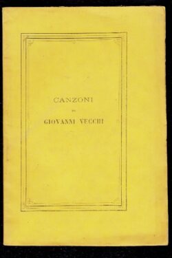 Canzoni ad alcuni illustri italiani