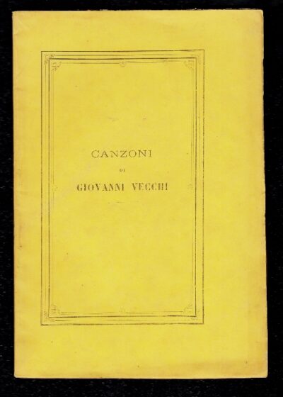 Canzoni ad alcuni illustri italiani
